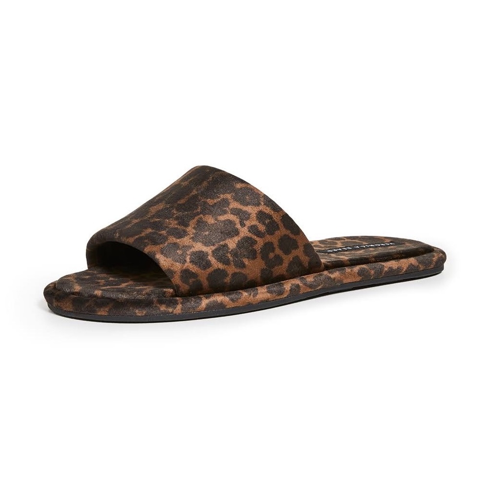 Veronica Beard Gillian Slide Sandal Leopard Print